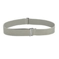 thumbnail image 1 of ZHENHONG Buckle Belt for Women Invisible Belt Elastic Stretch Waist Belt with Flat Buckle Women's Accessories Belt Gray, 1 of 3