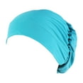 thumbnail image 1 of ZHENHONG Cancer Headwear for Women Chemo Women's Cotton Turban Sleep Cap Chemo Hats Headband Muslim Turban Scarf Soft Slouchy Hair Cover, 1 of 4