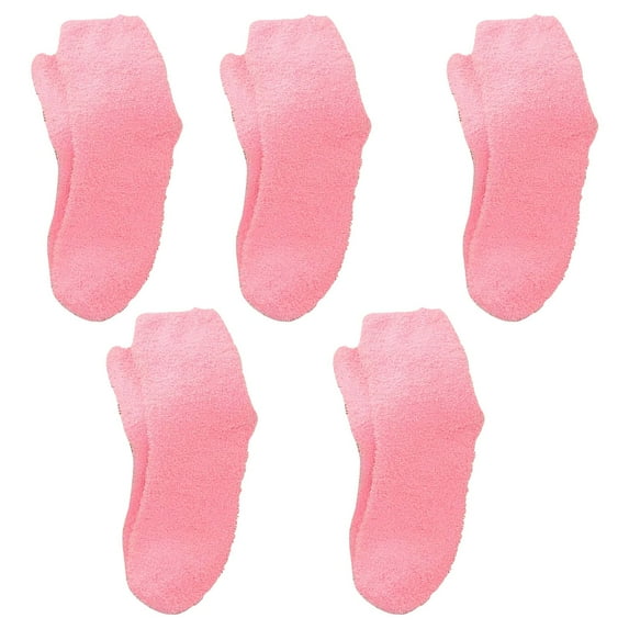 ZHENHONG Casual Socks for Women Women Fuzzy Fluffy Cozy Slipper Socks Warm Soft Winter Plush Home Sleeping Socks