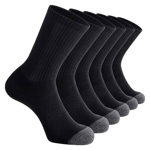 ZHENHONG Compression Socks Men Men's Basketball Socks Solid Color Short Socks 5PC Compression Socks