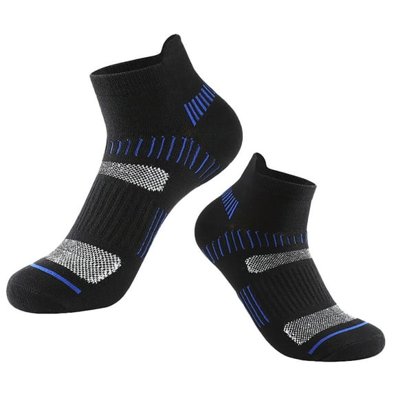 ZHENHONG Compression Socks Men Men's Sweat Absorbing And Sports And Leisure Low Top Shallow Mouth Seasonal Short Socks Compression Socks