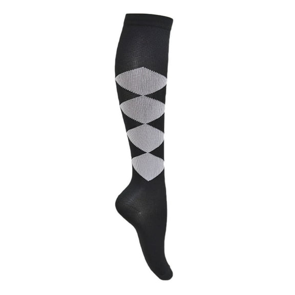 ZHENHONG Compression Socks for Women Adult's Pringted Sports Socks Casual Fitness Elastic Stockings