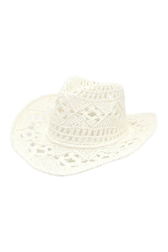 Cowboy Hats for Women and Men Floppy Beach Hats For Women Outdoor Sun Hats Fashionable Boho Hats Sun Hats