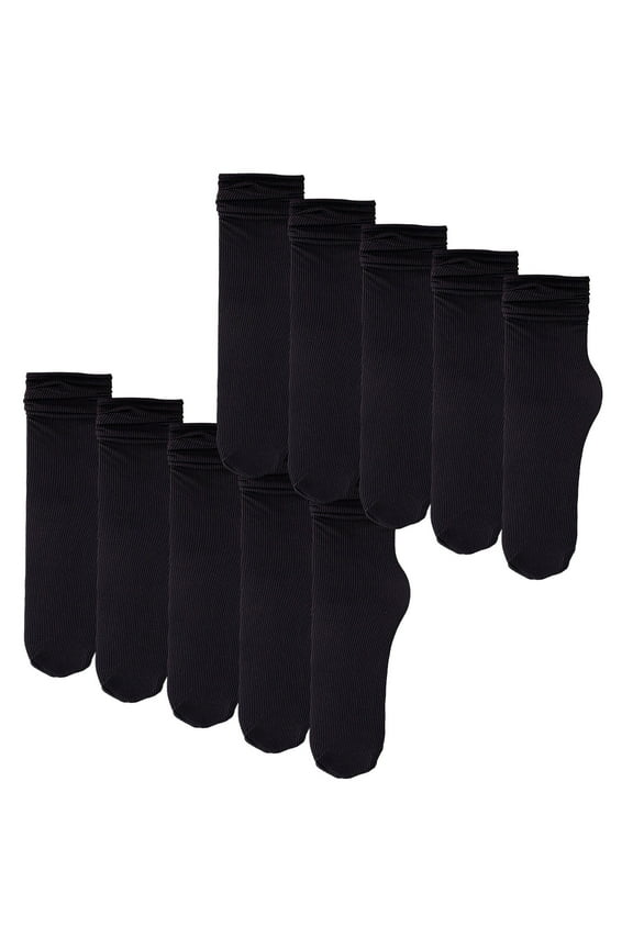 Crew Socks for Women Ice Ice Socks Summer Thin Socks Socks Cool Sense Of All The Fashion Mid Tube Stockings Velvet Breathable Pile Socks 10PC