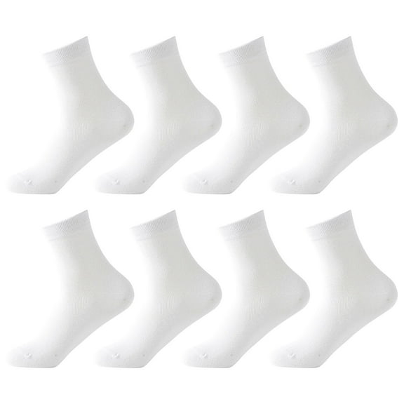 ZHENHONG Crew Socks for Women Mesh Mid Tube Socks Men's Cotton Socks Summer Men's Socks Black Thin Breathable Sweat Absorbing Business Socks