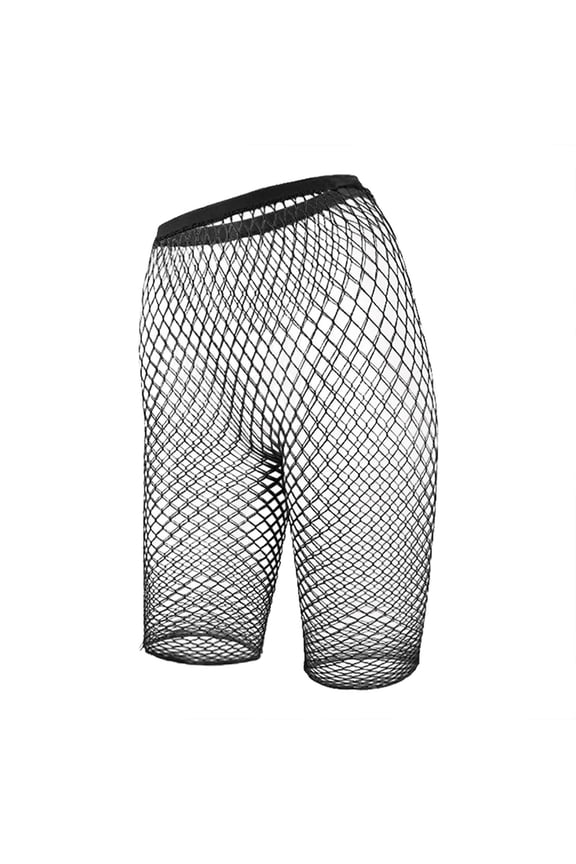 Fishnet Stockings for Women Women's Sexy Fashion Hollow Out See Through Mid Calf Fishnet Socks Bottoming Socks (Middle To Big Net)
