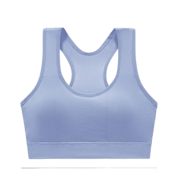 ZHENHONG Gathering Non Ring Sports Back Yoga Bra Large Breasts Show Small Bra Running Fitness Shockproof Tank Top Underwear Wireless Bras for Women