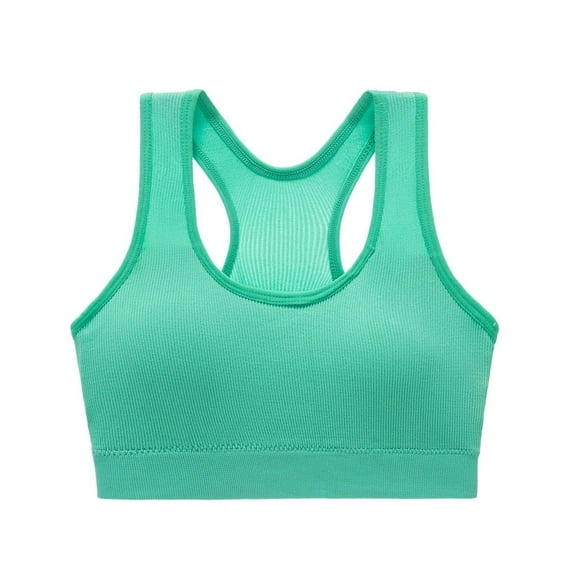 ZHENHONG Gathering Non Ring Sports Back Yoga Bra Large Breasts Show Small Bra Running Fitness Shockproof Tank Top Underwear Wireless Bras for Women