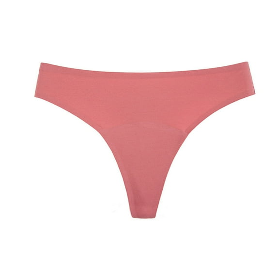 ZHENHONG Period Underwear for Women Hot Girls Sexy Waist Panty Underwear Bikini String Thongs Underwear Solid Nylon Ice