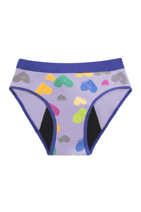 Period Underwear for Women Underwear Menstrual Leakproof for First Panty Kids Cotton Protective Brief