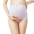 thumbnail image 1 of ZHENHONG Postpartum Panties for Women Cotton Over/Under The Bump Maternity Pregnancy Underwear, 1 of 5