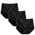 thumbnail image 1 of ZHENHONG Seamless Underwear for Women 3pcs Hot High Waist Ladies Ladies Sexy Postpartum Tummy Tucking and Hip Lifting, 1 of 3
