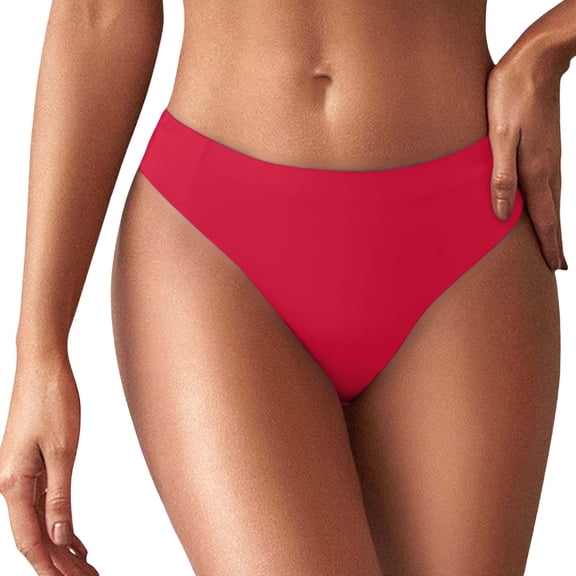 ZHENHONG Seamless Underwear for Women Underwear Bikini No Show Nylon Spandex