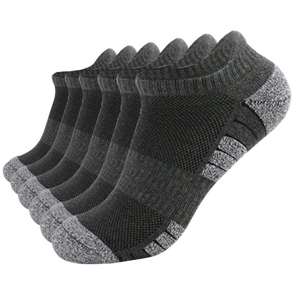 ZHENHONG Slipper Socks for Men Large Size Foreign Trade Rubber Cotton Socks Basketball Sports Socks Spring Summer Autumn And Winter Men's Short Socks
