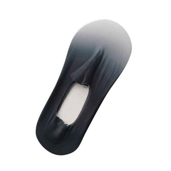 ZHENHONG Slipper Socks for Women 1 Pairs Women's Gradient Ice Silk Socks Breathable Socks Non Slip Socks Low Socks