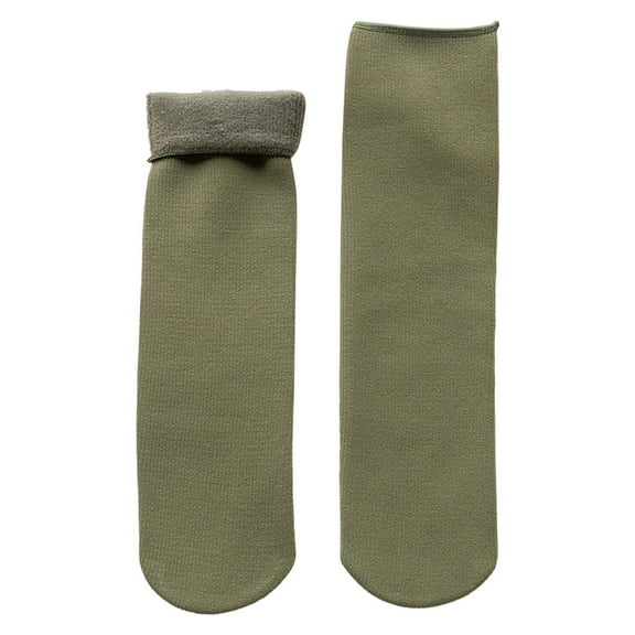 ZHENHONG Stockings for Women Close Fitting Velvet Winter Thermal Socks Thickened Soft Velvet Snow Socks