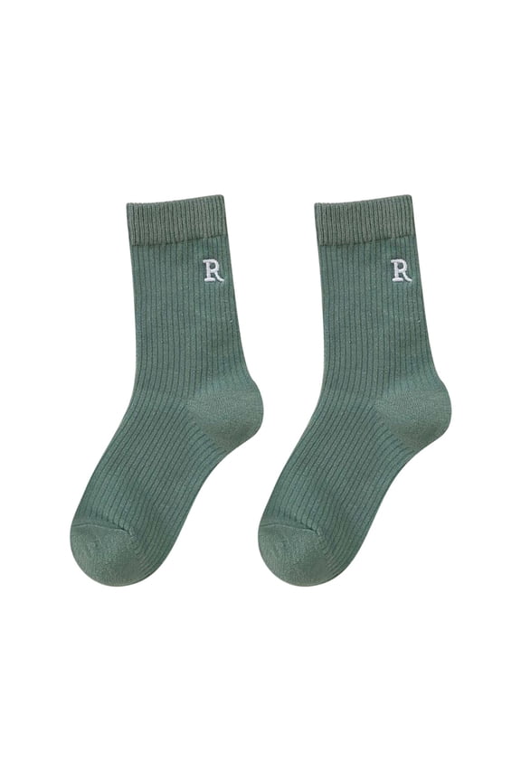 Stockings for Women Women's Letter Embroidery Socks Cute Printing Short Socks Ankle Socks For Athletic Comfortable Gifts For Women