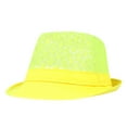 thumbnail image 1 of ZHENHONG Sun Hats for Women Packable Breathable Hollow Sun Summer Beach Hat Cuban Trilby Men Women Hats, 1 of 1