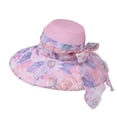 thumbnail image 1 of ZHENHONG Sun Hats for Women Women's Spring And Summer Large Brimmed Sunshade Hat Outdoor Travel Covering Fisherman's Hat Fashion Sun Hats, 1 of 1
