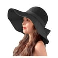 thumbnail image 1 of ZHENHONG Sun Hats for Women Women's Wide-Brim Sun Protection Straw Hat,Folable Floppy Hat,Summer UV Protection Beach Cap Hats, 1 of 1
