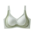 thumbnail image 1 of ZHENHONG Super Gather Bra Soft Comfortable Gather Bra Wireless Bra Bra Women Lingerie Everyday Sports Bras Wireless Bras for Women, 1 of 4