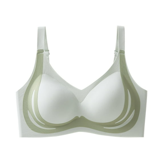 ZHENHONG Super Gather Bra Soft Comfortable Gather Bra Wireless Bra Bra Women Lingerie Everyday Sports Bras Wireless Bras for Women