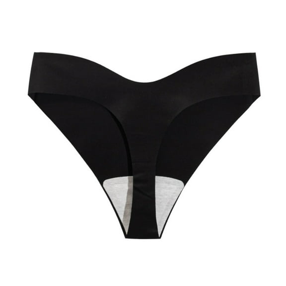 ZHENHONG Thongs for Women High Waisted Bikini Underwear Smooth Underwear Breathable Ladies