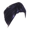 thumbnail image 1 of ZHENHONG Turbans for Women Fashion Elastic Solid Color Comfortable Head Wrap Hat Casual Headwear Navy, 1 of 3