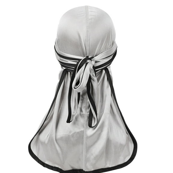 ZHENHONG Turbans for Women Fashion Sold Silk Scarf Head Cap India Chiffon Muslim Hat Fold Chemo Cap Turban Head Wraps