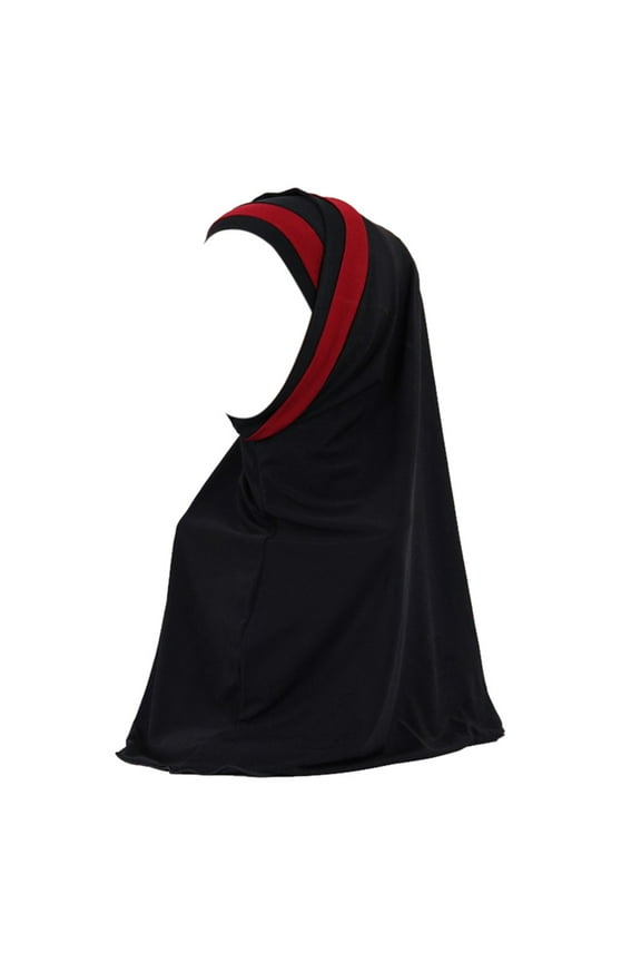 Turbans for Women Hijab Double Loop Slip On Scarf Pull Over Crepe Convenient Shawl Headscarf Turban Head Wraps