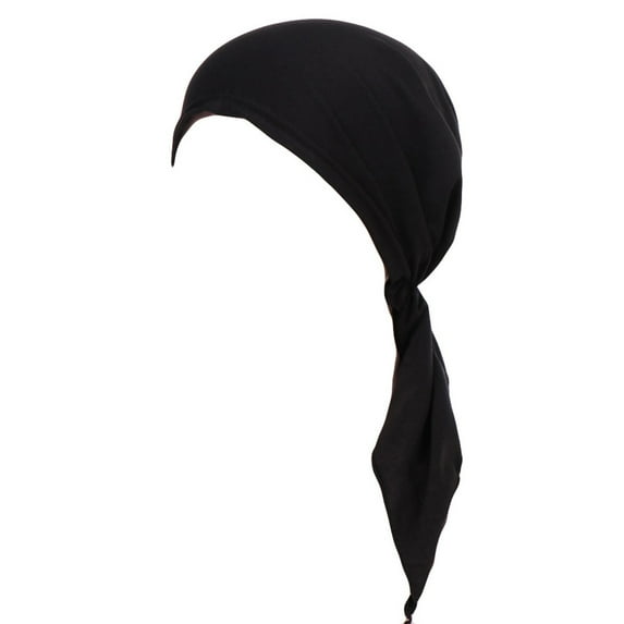 ZHENHONG Turbans for Women Muslim Stretch Turban Hat Chemo Cap Hair Loss Head Scarf Wrap Hats