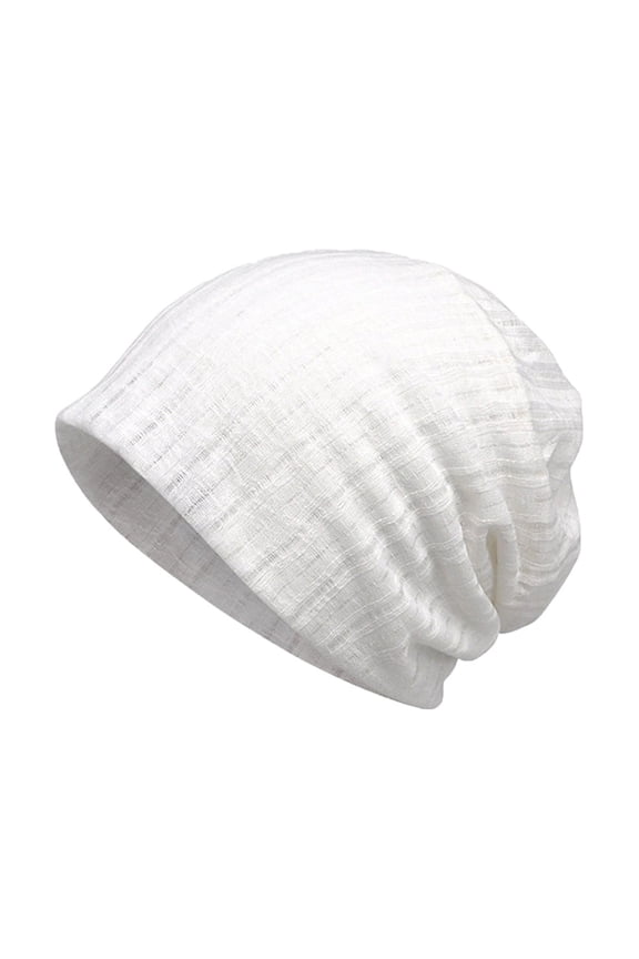 Turbans for Women Spring And Summer Thin S-ection Breathable Fashion Take Off The Head Pile Cap Turban Head Wraps