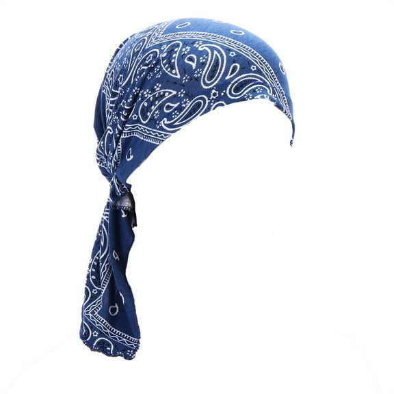 ZHENHONG Turbans for Women Women's Casual Floral Printed Head Hat Cap Headwear Muslim Turban Cap Turban Head Wraps