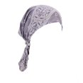 thumbnail image 1 of ZHENHONG Turbans for Women Women's Casual Floral Printed Head Hat Cap Headwear Muslim Turban Cap Turban Head Wraps, 1 of 2
