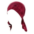 thumbnail image 1 of ZHENHONG Turbans for Women Womens Casual Tie Dye Head Hat Cap Headwear Muslim Turban Cap Headwrap Turban Cap Turban Head Wraps, 1 of 2