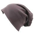 thumbnail image 1 of ZHENHONG Turbans for Women and Men Unisex Fashion Solid Color Pullover Hat Sports Street Hip Hop Casual Loose Knitted Cotton Hat Turban Head Wraps, 1 of 1