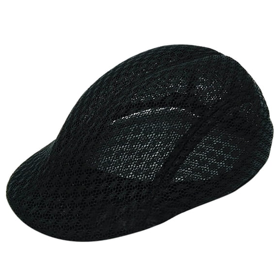 ZHENHONG Visor Hats for Women Men's And Women's Linen Berets Autumn New Comfortable Breathable Mesh Cap Sun Visor