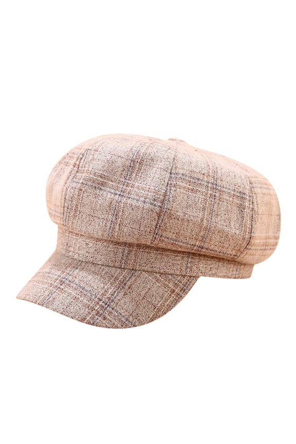 Visor Hats for Women Vintage Women Winter Solid Hat Beret Cap Korean Painter Newsboy Berets Sun Visor