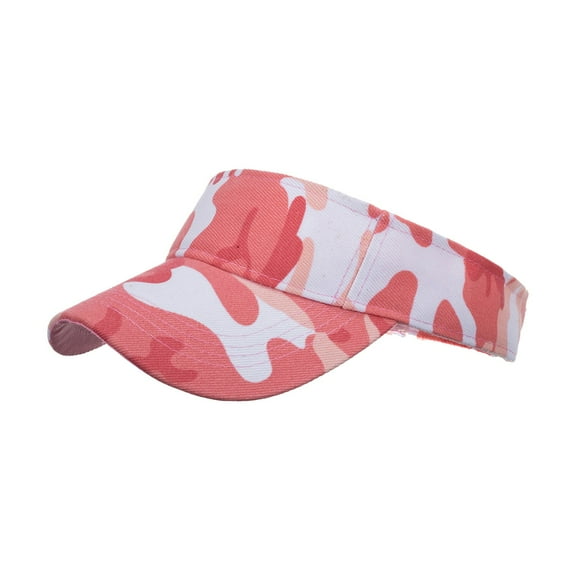 ZHENHONG Visor Hats for Women and Men Fashion Women Men Camouflage Breathable Beach Adjustable Baseball Cap Hip Hop Hat Sun Hat Sun Visor
