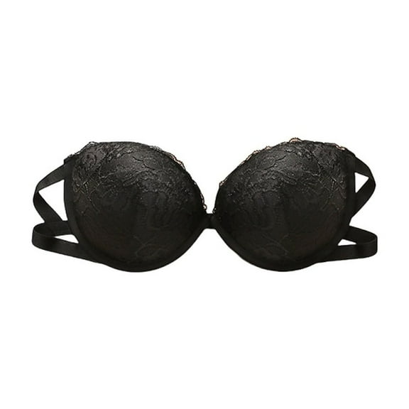 ZHENHONG Woman Bra Gathered Shockproof Tube Top Wide Shoulder Strap Vest Back Underwear Wireless Bras for Women