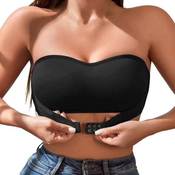 ZHENHONG Women Front Closure Single Layer Wireless Bra (1pc) Wireless Bras for Women