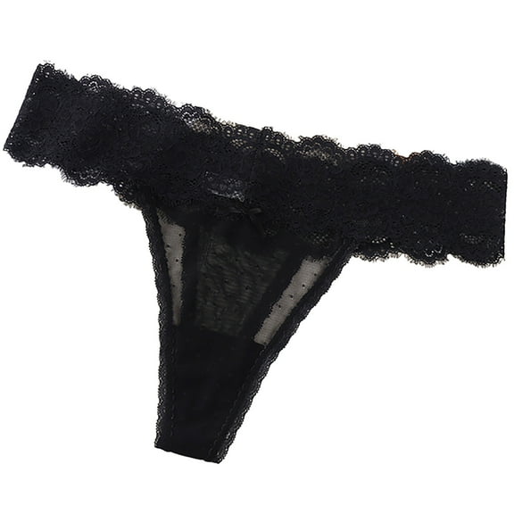 ZHENHONG Womens Underwear Briefs Lace Ladies Solid Colour Breathable Ladies Underwear