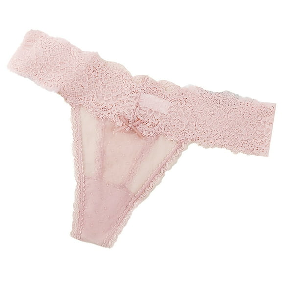 ZHENHONG Womens Underwear Briefs Lace Ladies Solid Colour Breathable Ladies Underwear