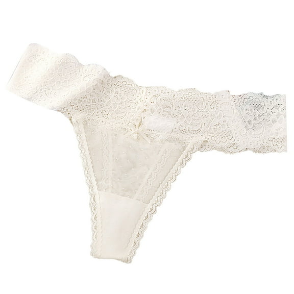 ZHENHONG Womens Underwear Briefs Lace Ladies Solid Colour Breathable Ladies Underwear