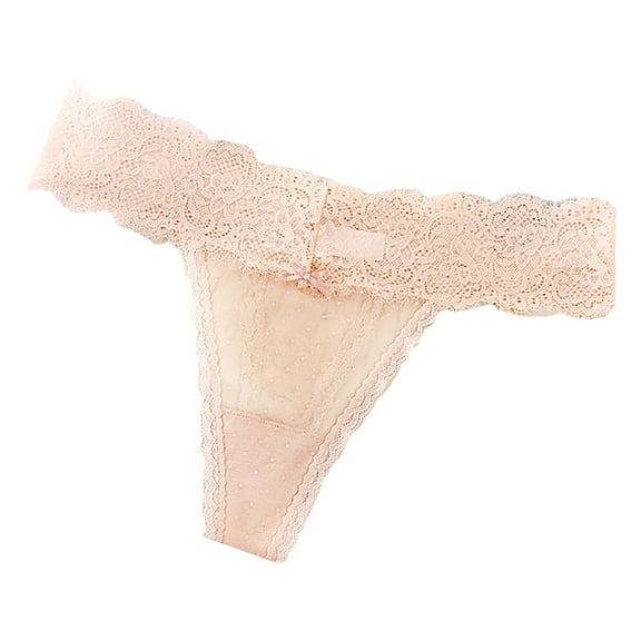 ZHENHONG Womens Underwear Briefs Lace Ladies Solid Colour Breathable Ladies Underwear