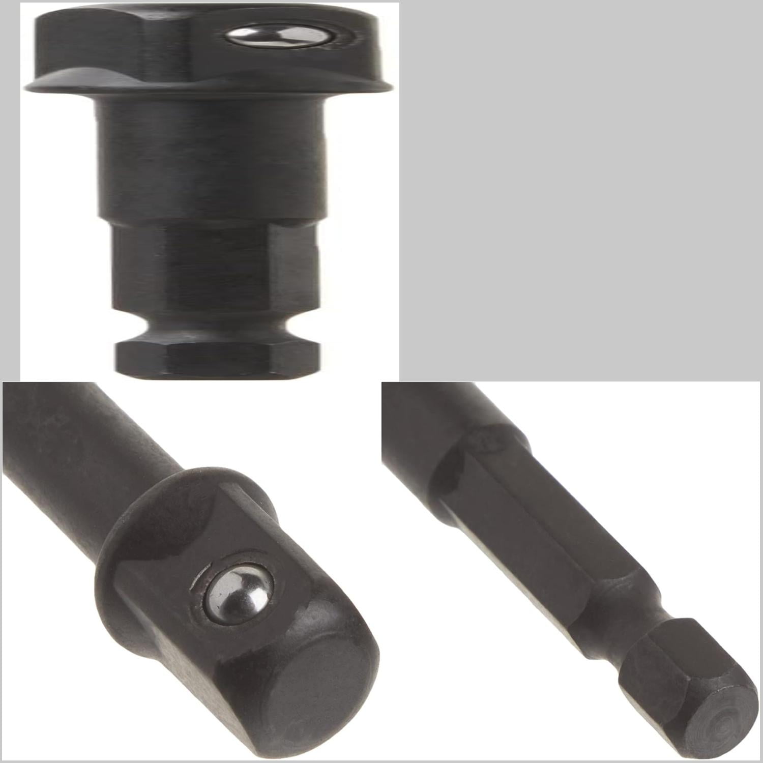 ZHENJUNW High Impact Ready Hex Shank Socket Adapter for DW2542IR with 1 4 Inch to 3 8 Inch Compatibility Durable and Versatile Socket Adapter for Impact Drivers Walmart