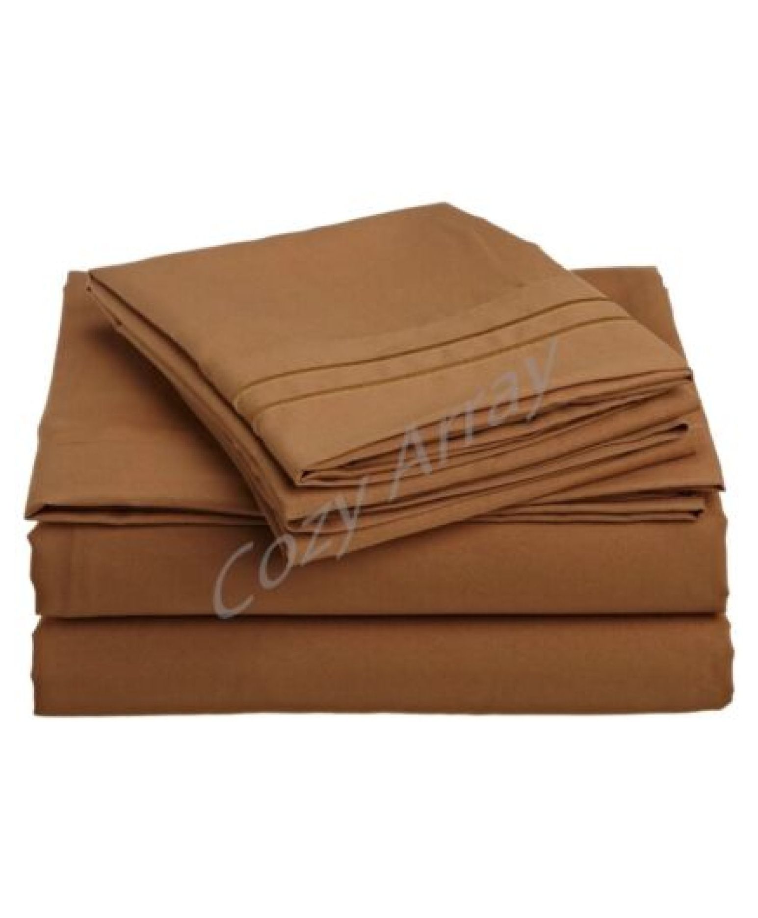 ZHI-22 1500 THREAD COUNT 4 PIECE BED SHEET SET - PERFECT CHRISTMAS GIFT