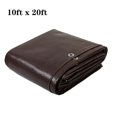 ZHI22 16 Mil Heavy Duty Tarpaulin Waterproof Tarp Canopy Tarp Tent