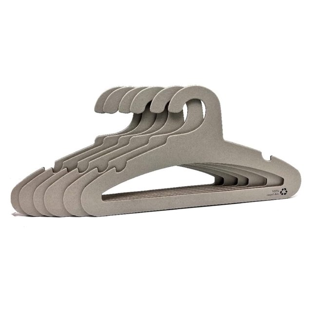 ZHI22 17" EcoFriendly Cardboard Hangers for Adult Clothes 50 Pack