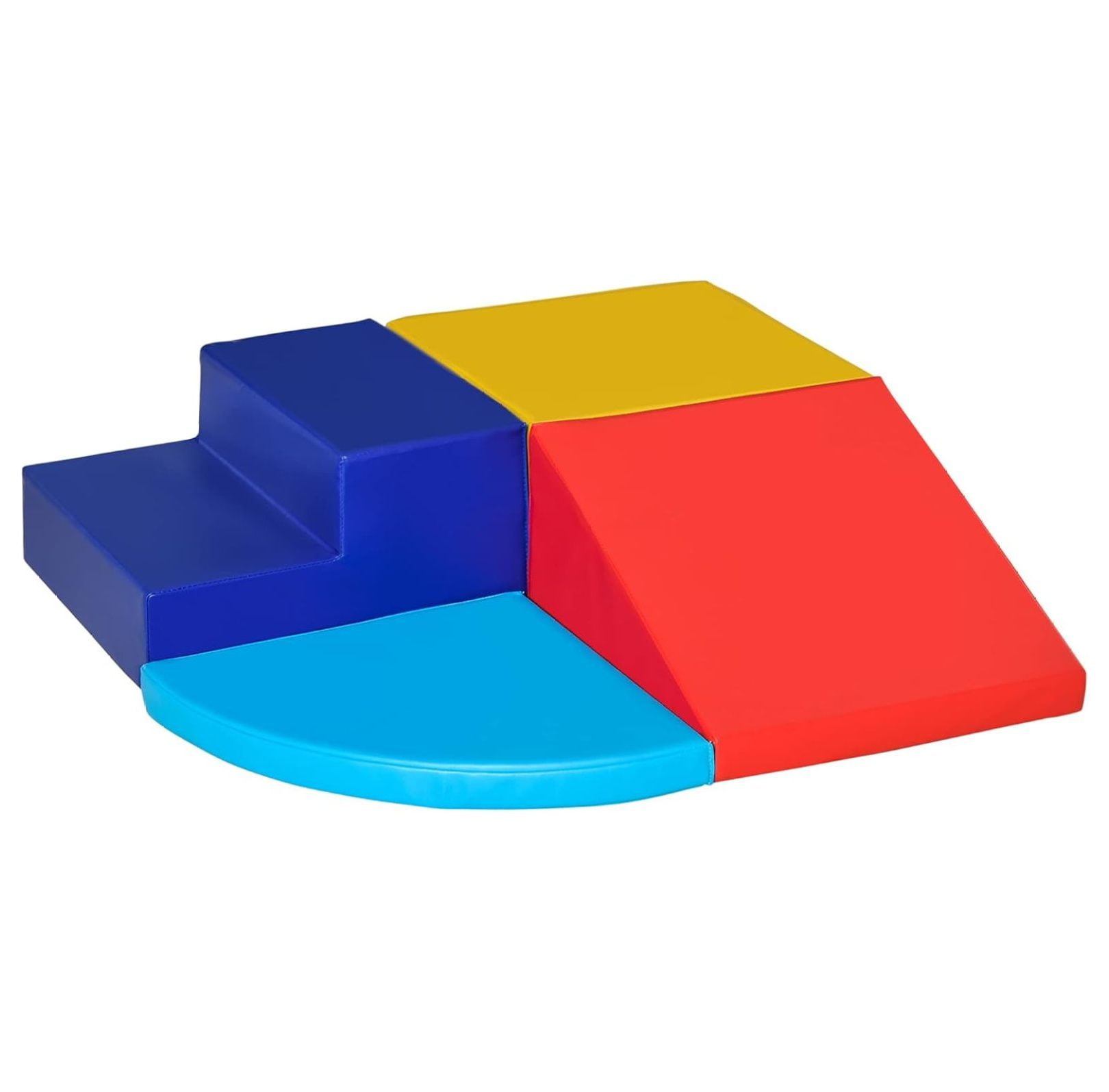 Multicolor Foam Play Set for Toddlers with Climbing Blocks
